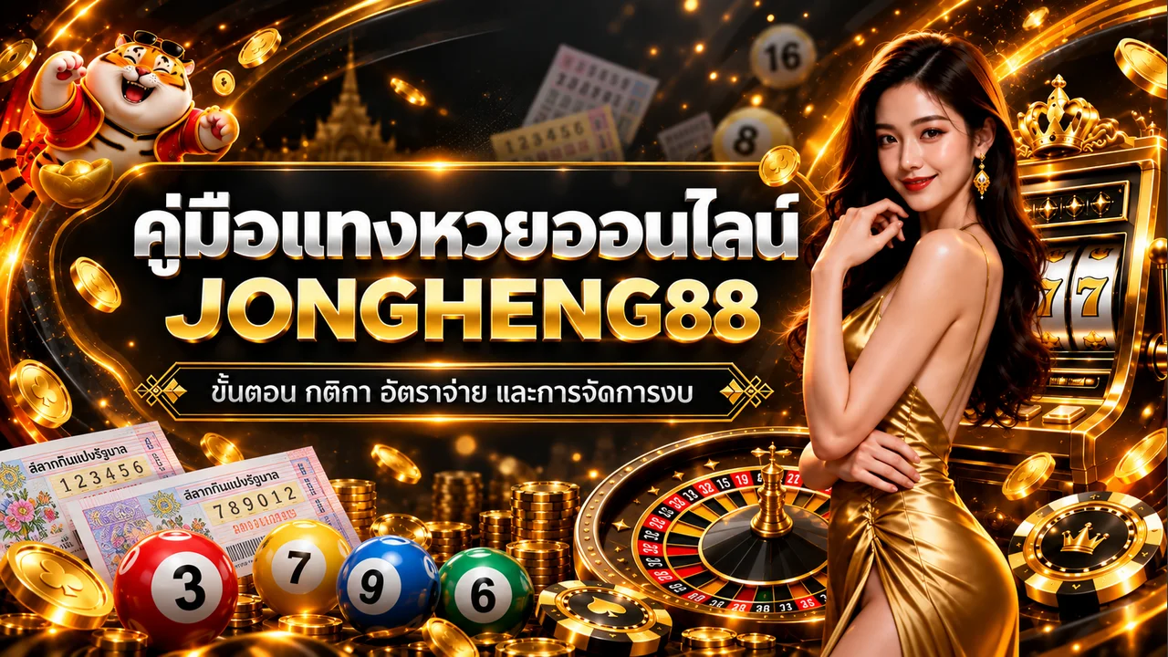 JONGHENG88 วิธีแทงหวยออนไลน์ กติกา อัตราจ่าย และจัดการงบ